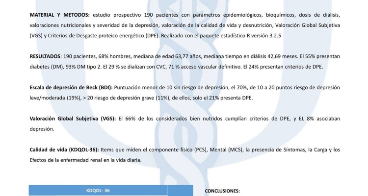 Evaluación de la calidad de vida en pacientes con IRC en Hemodiálisis Mediante cuestionario EuroQol-5D