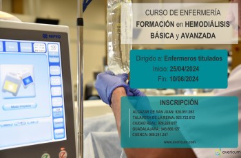 III Edición Curso Enfermería: Formación en Hemodiálisis Básica y Avanzada