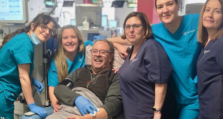 Día Mundial del Riñón: "Mis tres nietos me dan la vida"